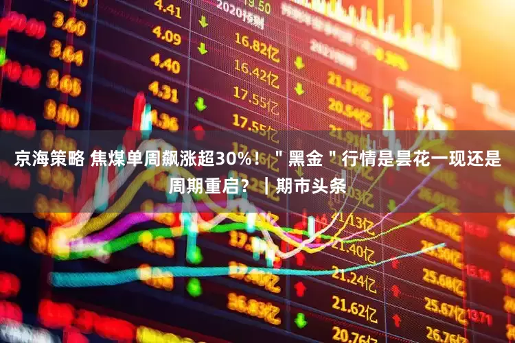 京海策略 焦煤单周飙涨超30%！＂黑金＂行情是昙花一现还是周期重启？｜期市头条