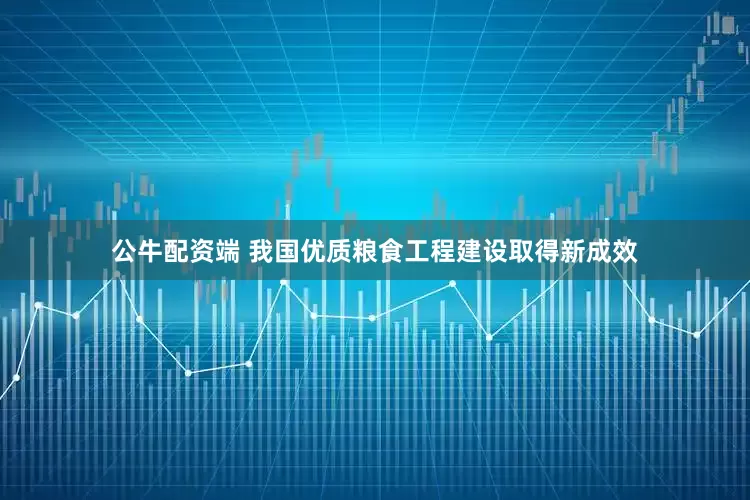 公牛配资端 我国优质粮食工程建设取得新成效